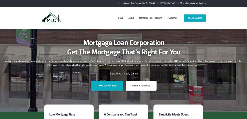 Mortgage Loan Corporation